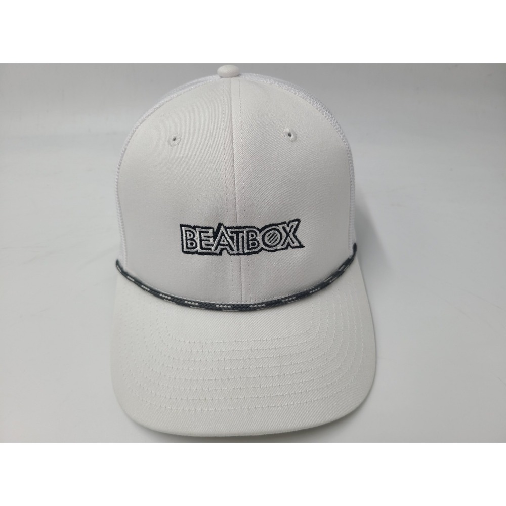 Beatbox Beverages The Game Rope Mesh Trucker Snapback Hat Cap Men Women White